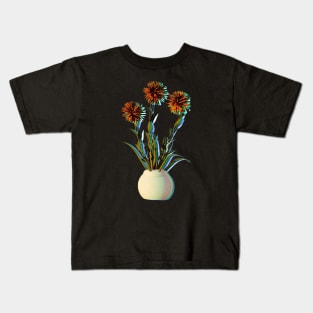 Weird Flowers Kids T-Shirt